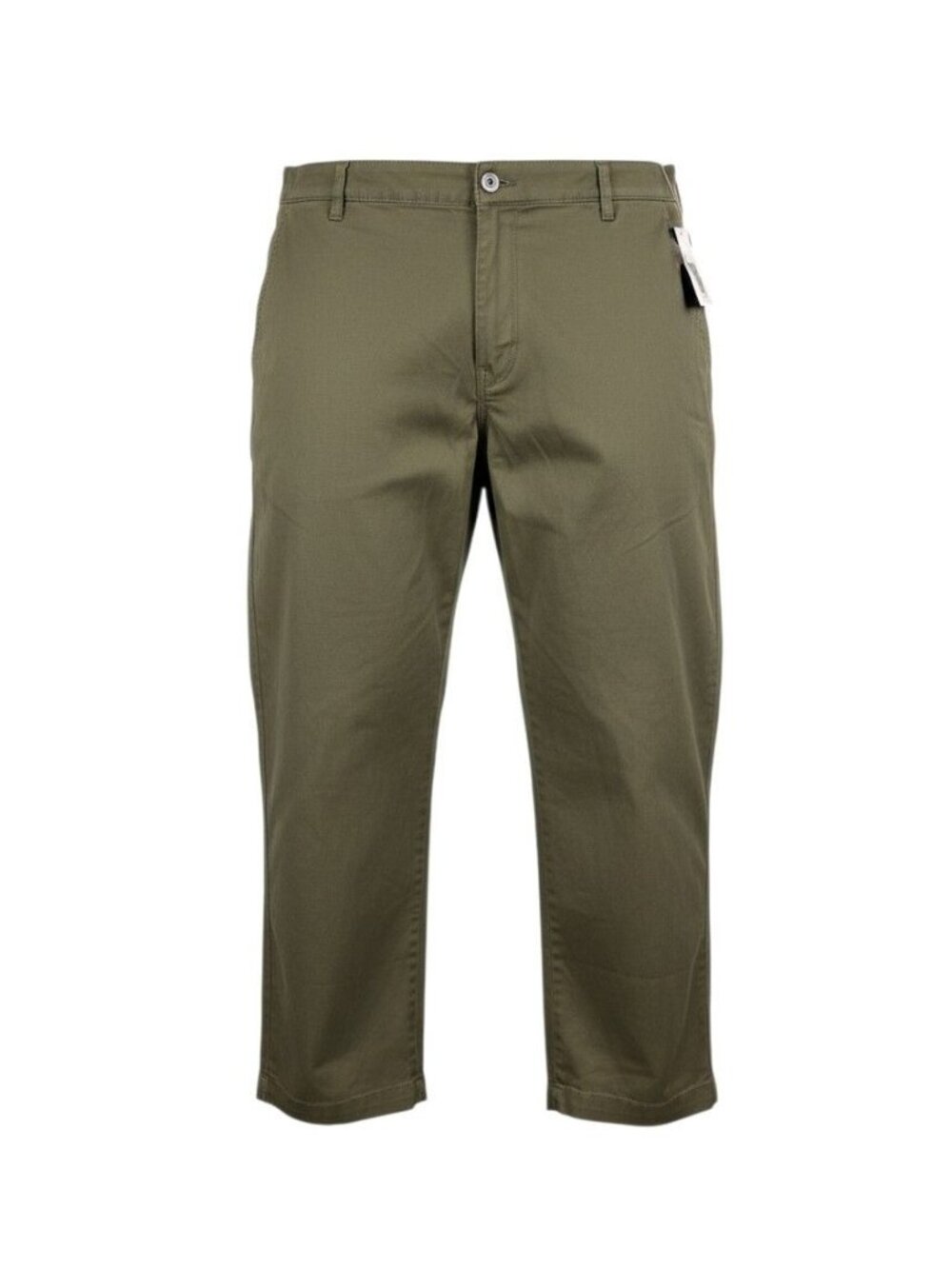 A New Day Olive Green Cropped Pants Womens 24W NWT